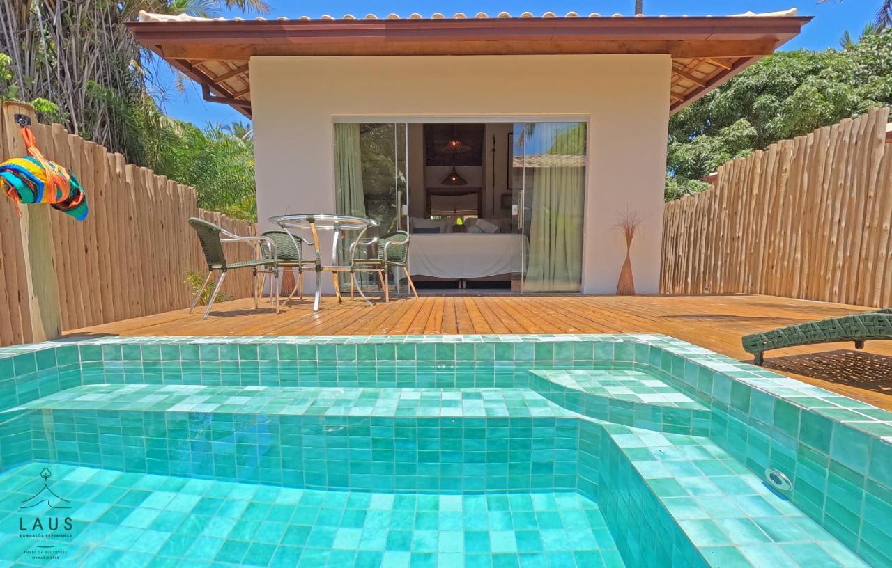 Laus Bangalos Experience - Piscina Privativa - Praia De Algodoes - Peninsula De Marau - Bahia Praia dos Algodoes Buitenkant foto