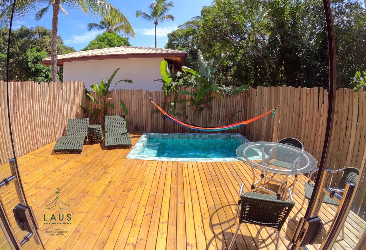 Laus Bangalos Experience - Piscina Privativa - Praia De Algodoes - Peninsula De Marau - Bahia Praia dos Algodoes Buitenkant foto