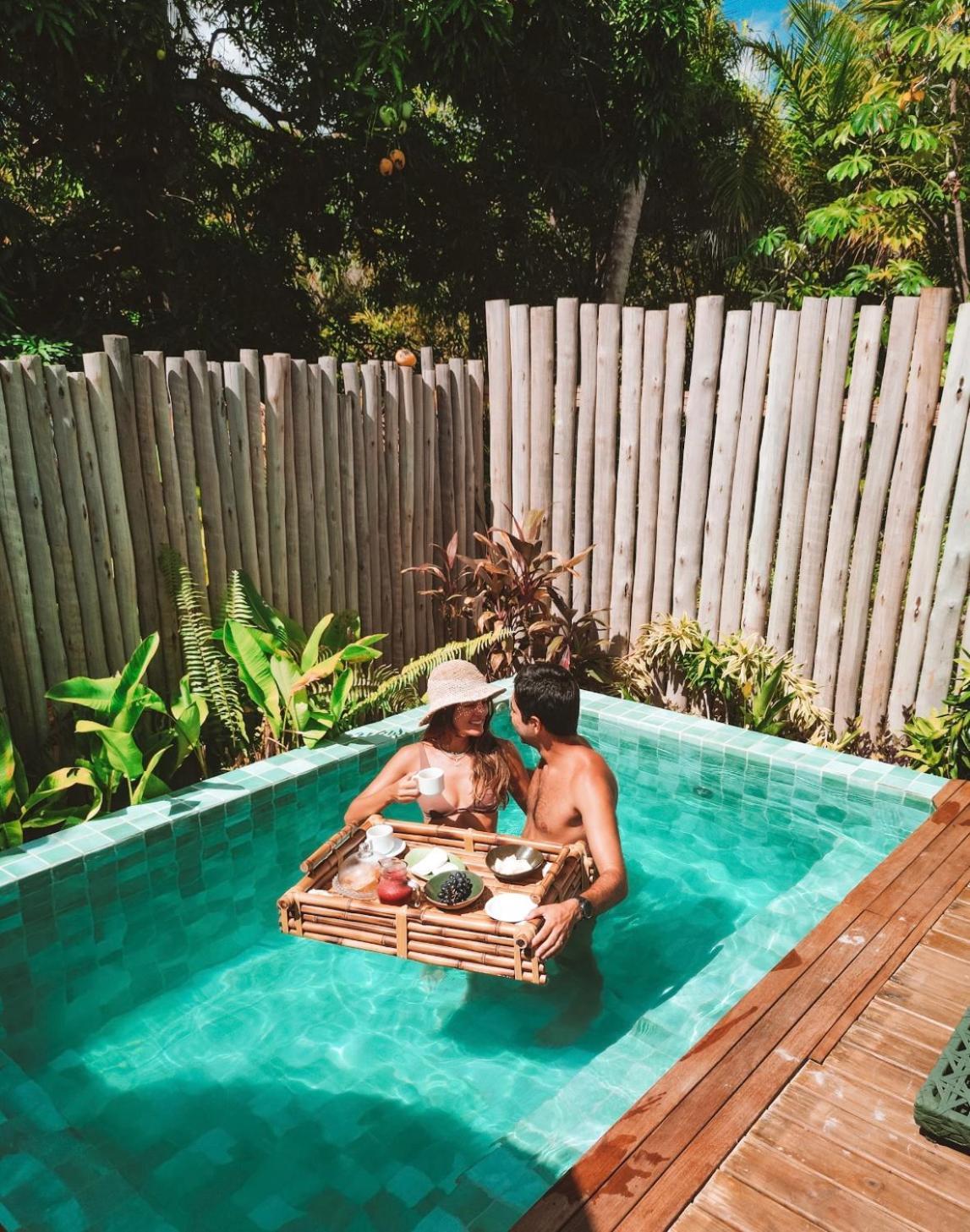 Laus Bangalos Experience - Piscina Privativa - Praia De Algodoes - Peninsula De Marau - Bahia Praia dos Algodoes Buitenkant foto